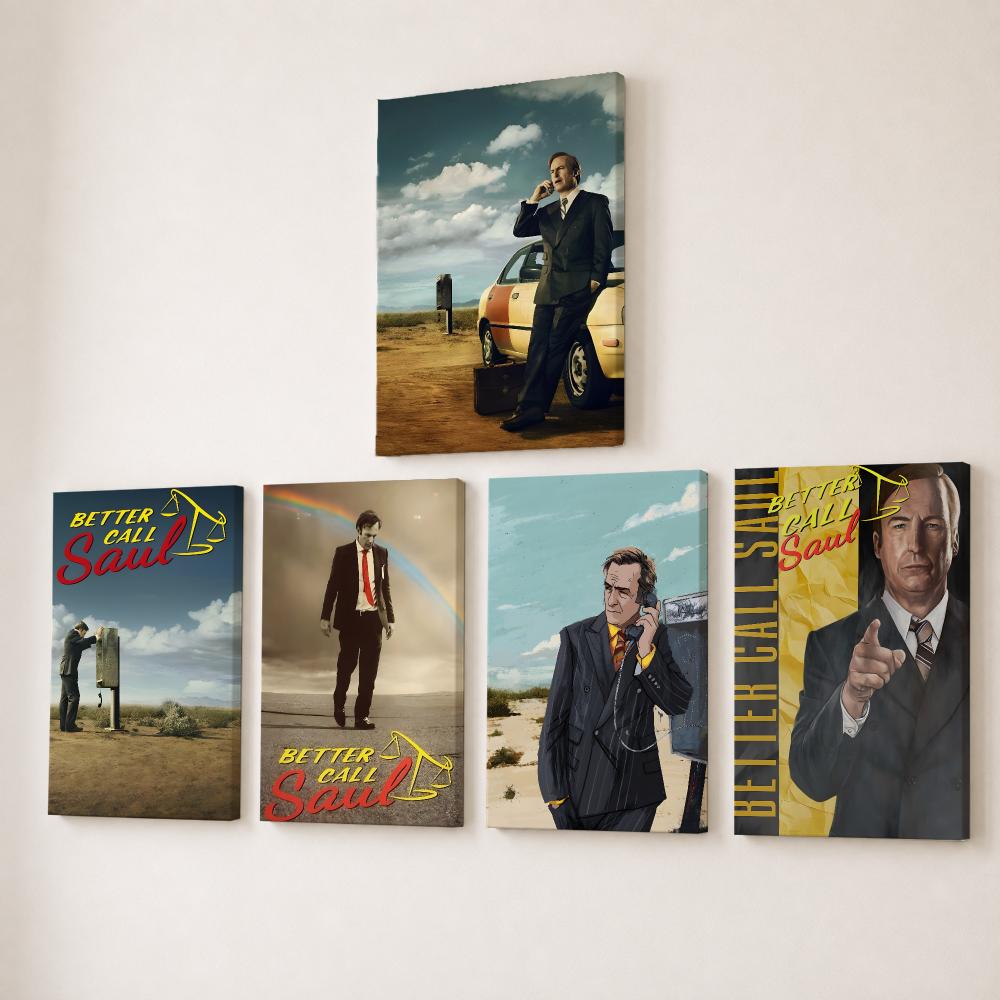 Canvas Wrap Ready - Movie B-Better Call Saul Painting Calligraphy