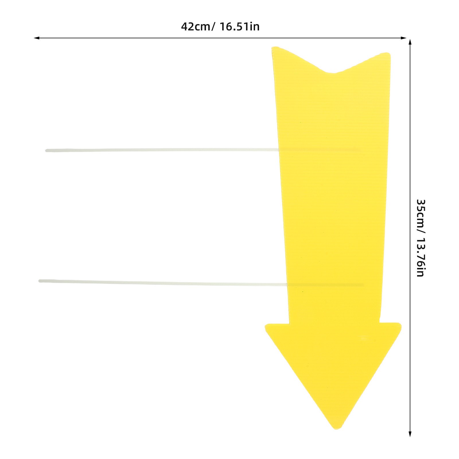 10Pcs Blank Arrow Yard Signs D - Yard Sign Blank review and price