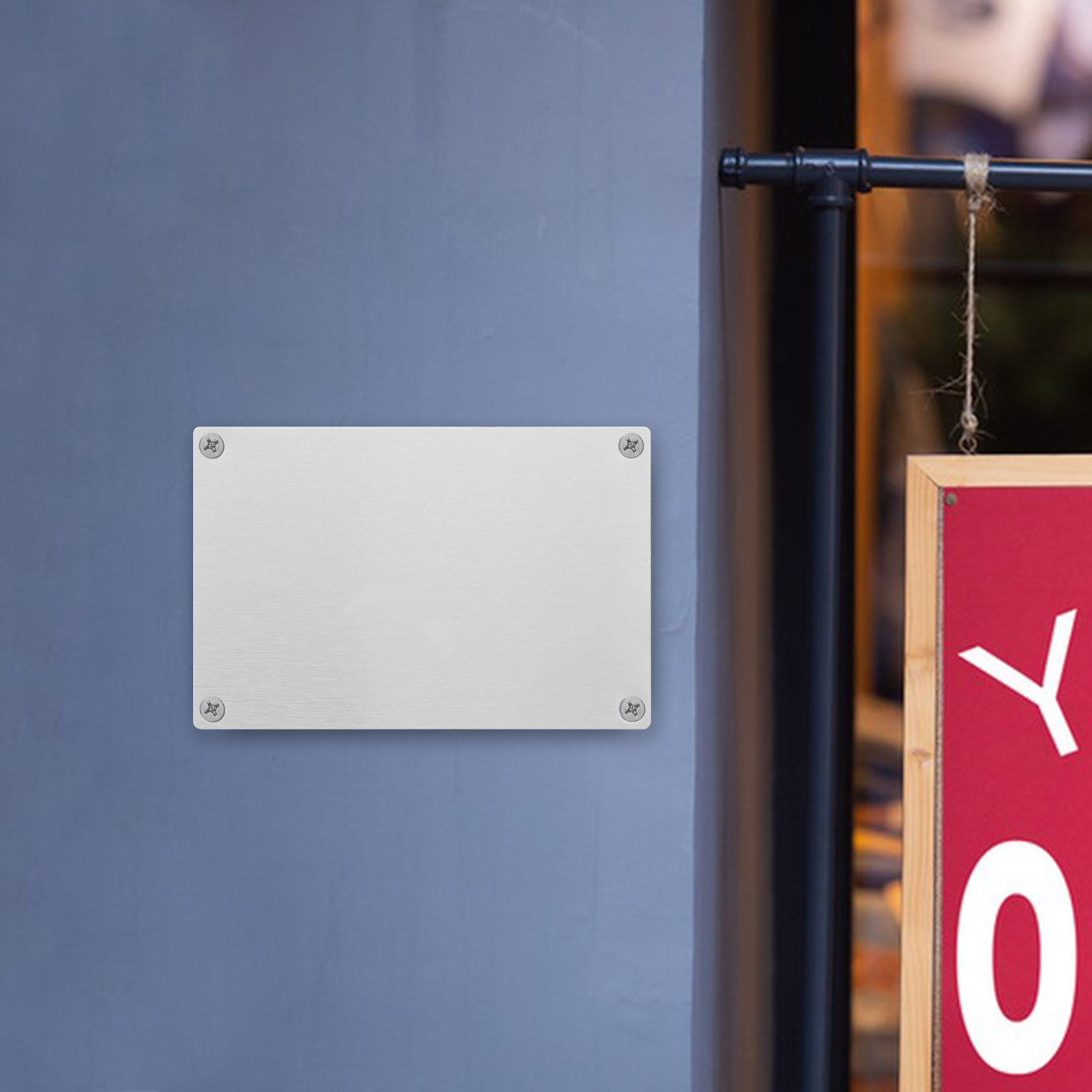 5Pcs Stainless Steel Blank Out - Yard Sign Blank review and price