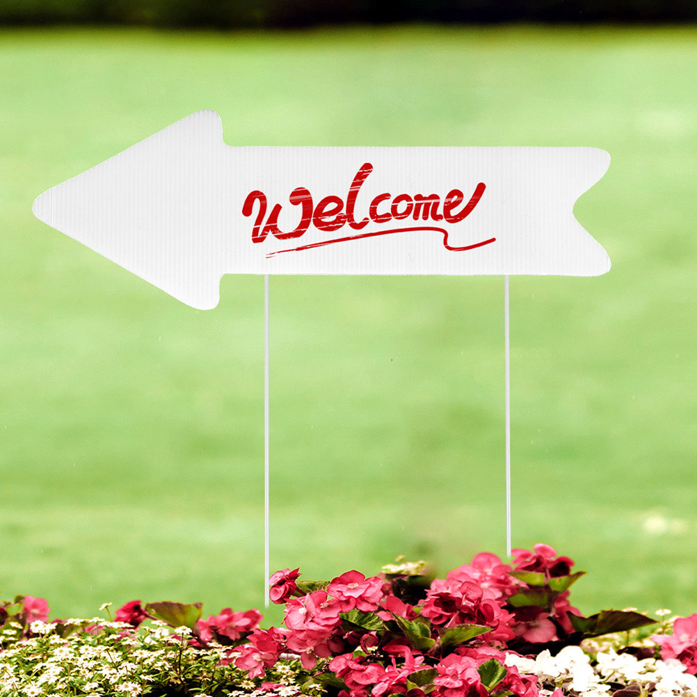 2Pcs Blank Arrow Yard Sign Cor - Yard Sign Blank review and price