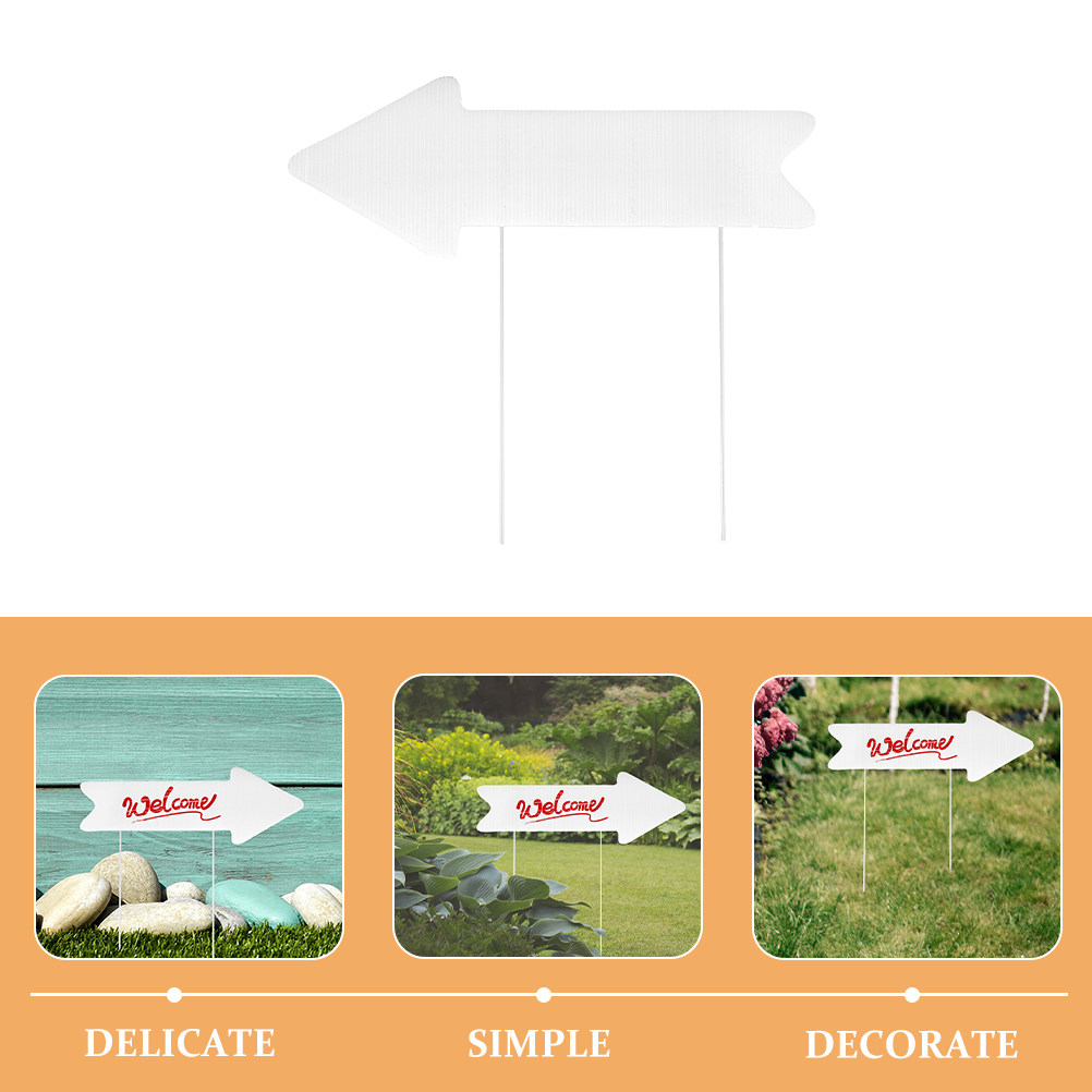 2Pcs Blank Arrow Yard Sign Cor - Yard Sign Blank review and price