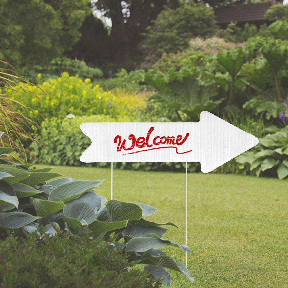 2Pcs Blank Arrow Yard Sign Cor - Yard Sign Blank review and price