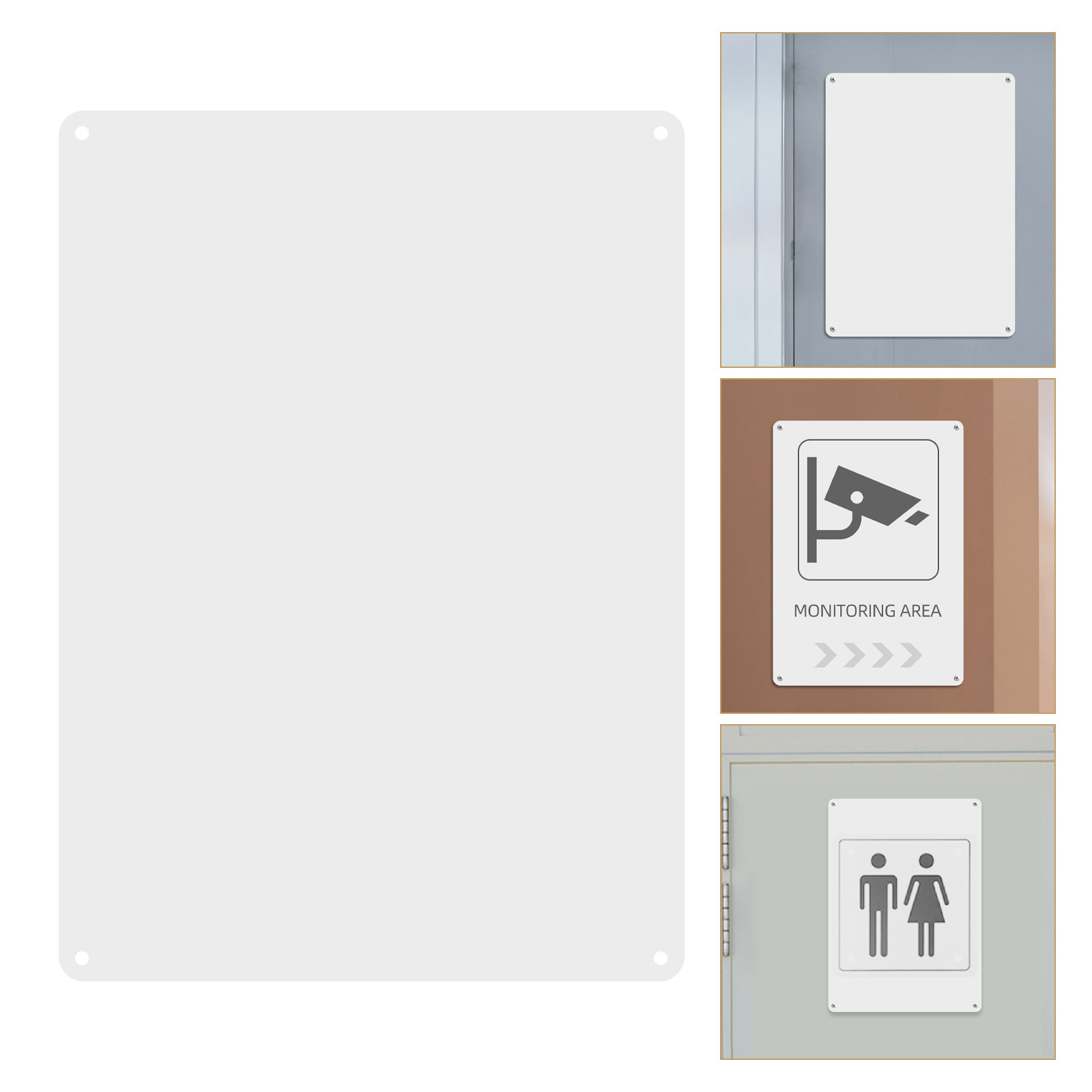 2Pcs Blank Aluminum Signs Whit - Yard Sign Blank review and price