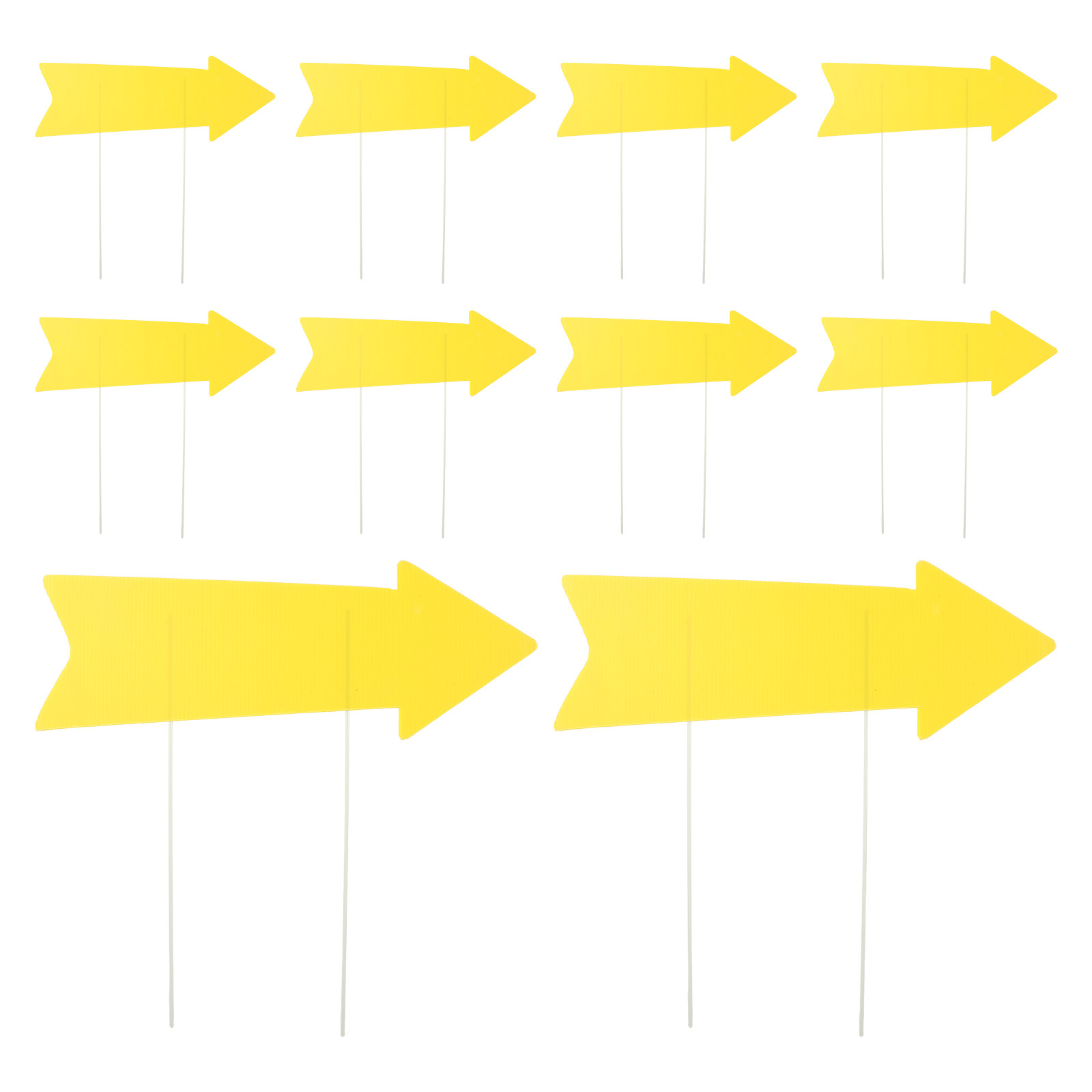 10Pcs Blank Arrow Yard Signs D - Yard Sign Blank review and price