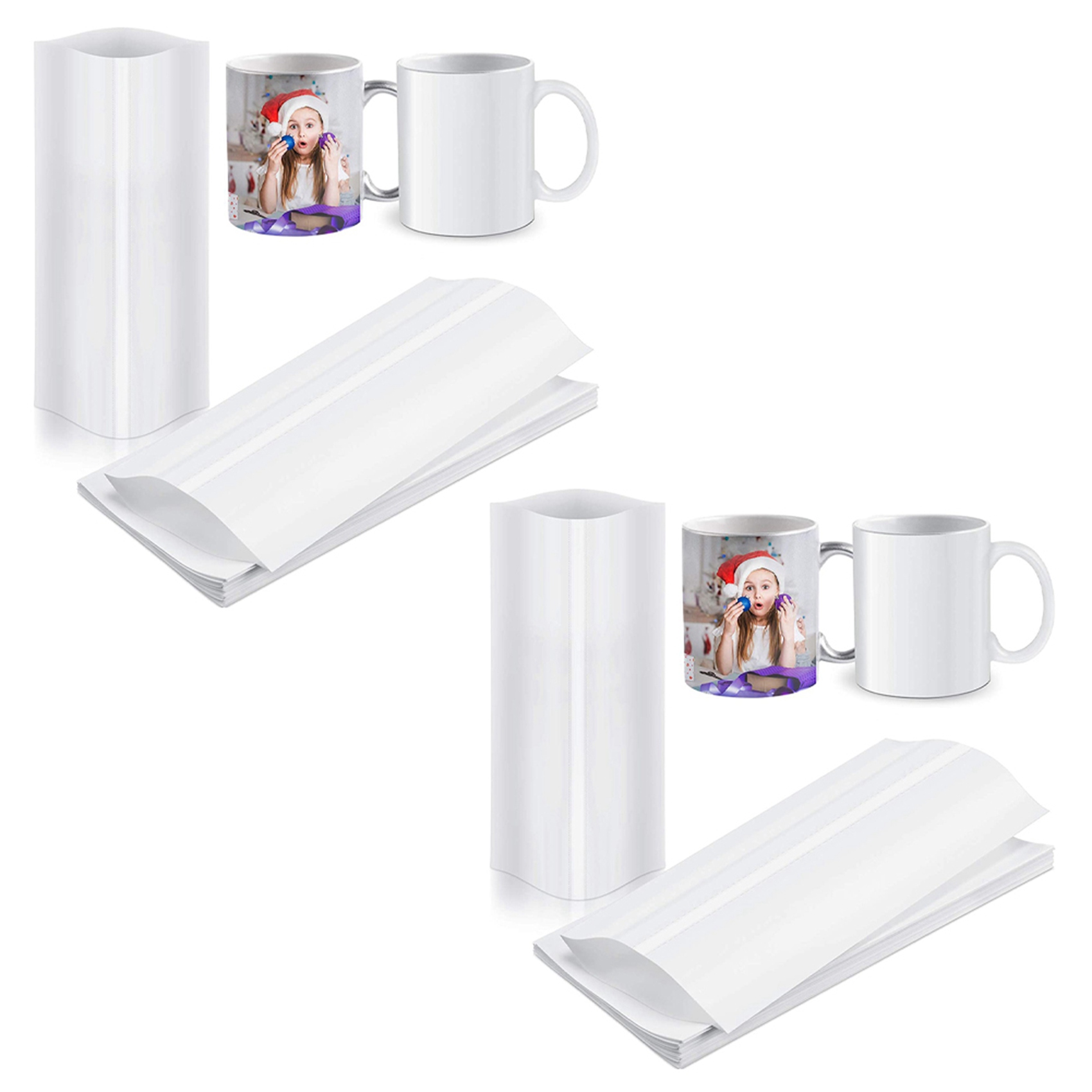A69e140pcs Sublimation Shrink  - Sublimation Mug White review and price