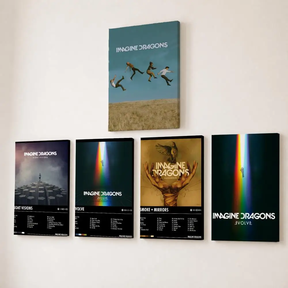 Rock Band I-imagine Dragons Pa - Canvas Wrap Ready review and price