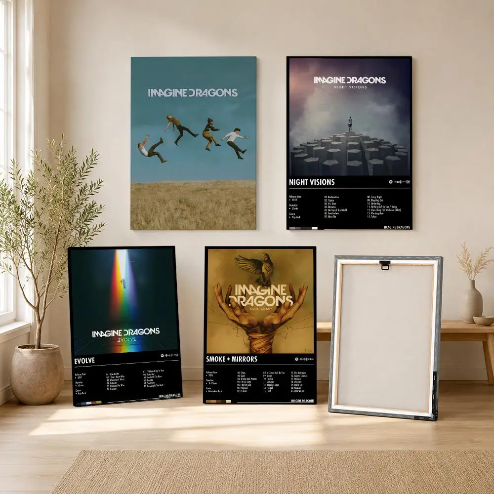 Rock Band I-imagine Dragons Pa - Canvas Wrap Ready review and price