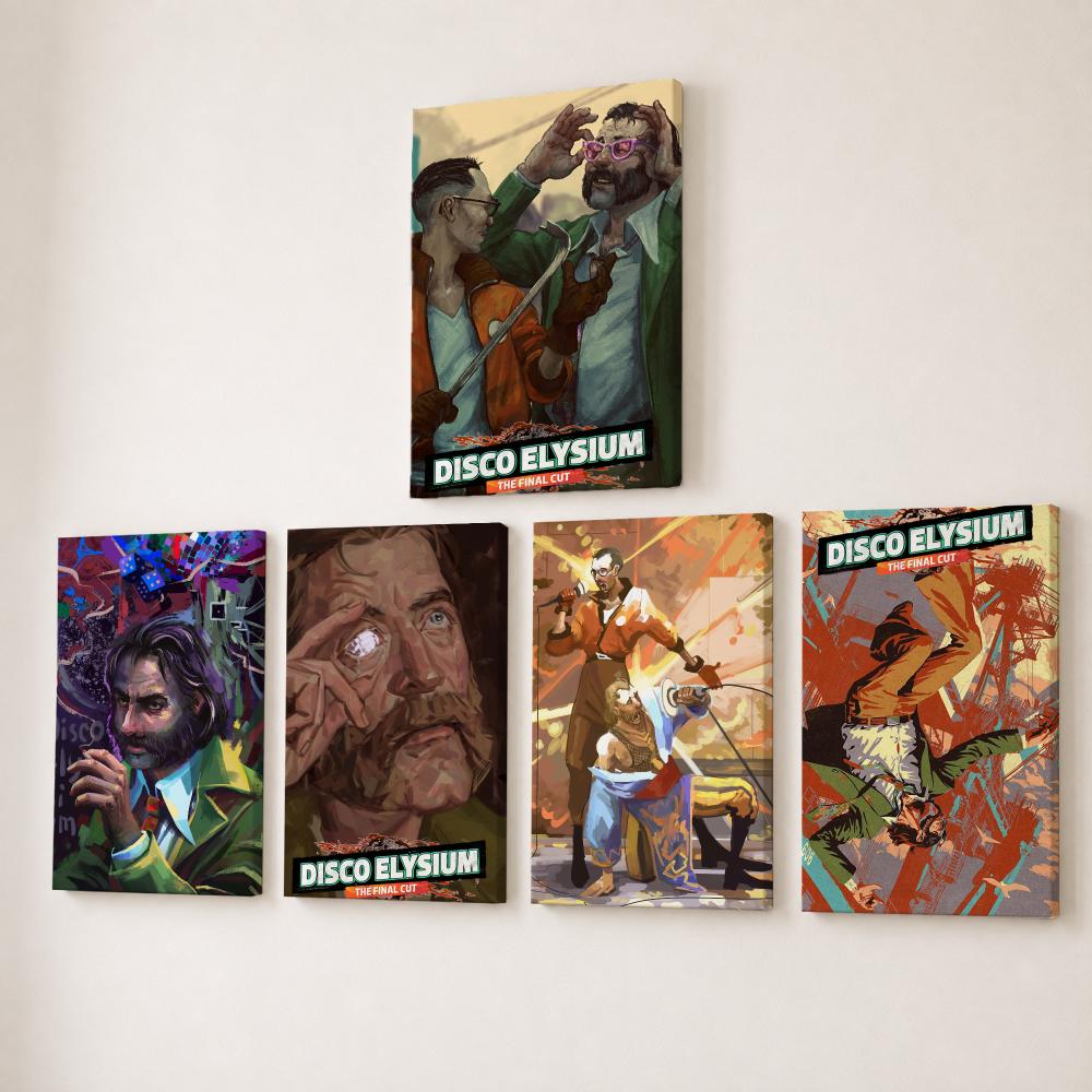 D-Disco Elysium Hot Video Game - Canvas Wrap Ready review and price